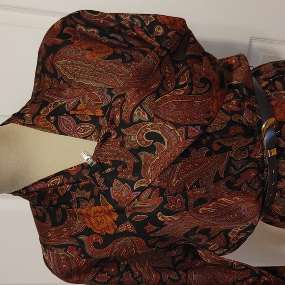 🟤Vintage Leslie Fay Dress - Picture 5 of 10